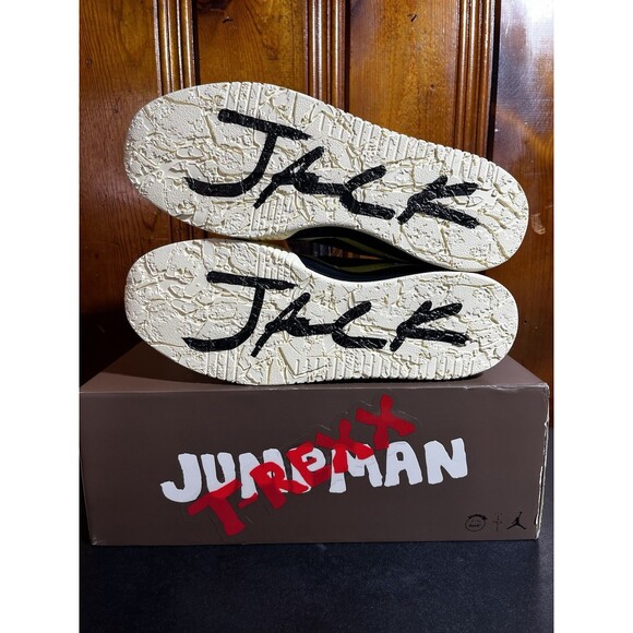 Jumpman Jack Travis Scott x Jordan Bright Cactus Green Sail (FZ8117-102) Sz 12 main image 4